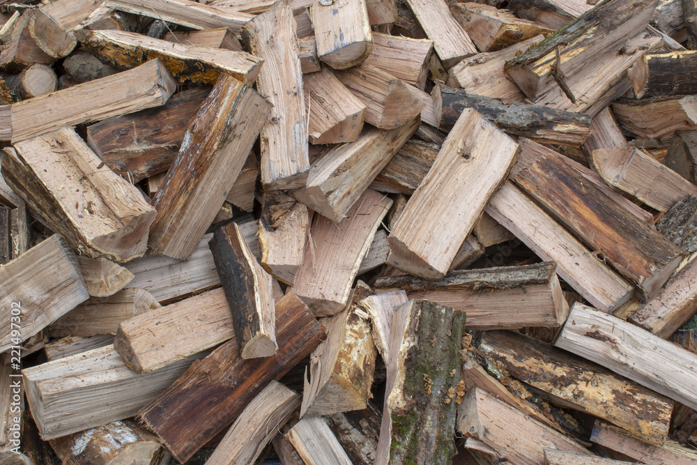 pile of firewood pile of firewood