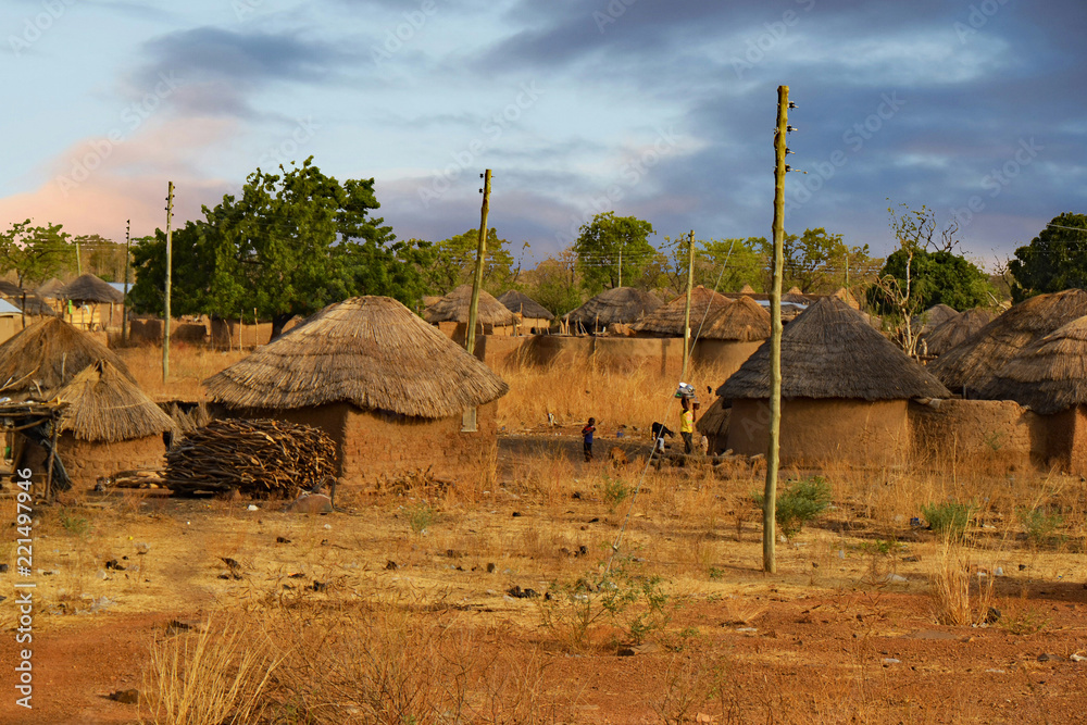 Dorfleben in der Northern Region, Ghana