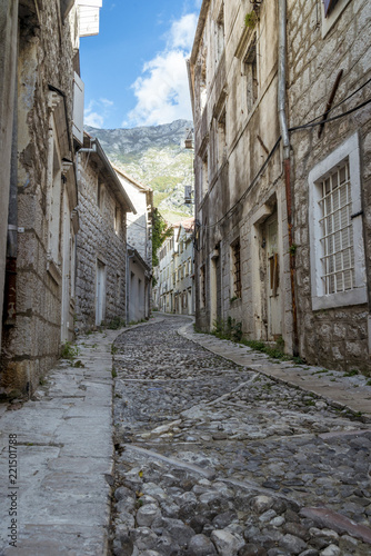 Fototapeta Naklejka Na Ścianę i Meble -  bay of Kotor - village around