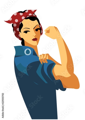 feminist female worker