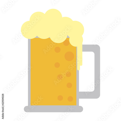 Beer glass cup