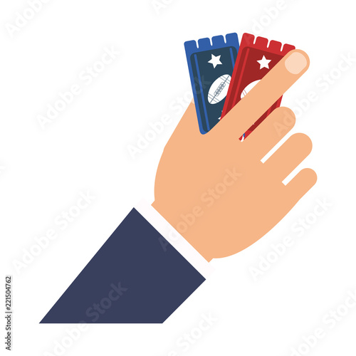 Hand holding tickets © Jemastock