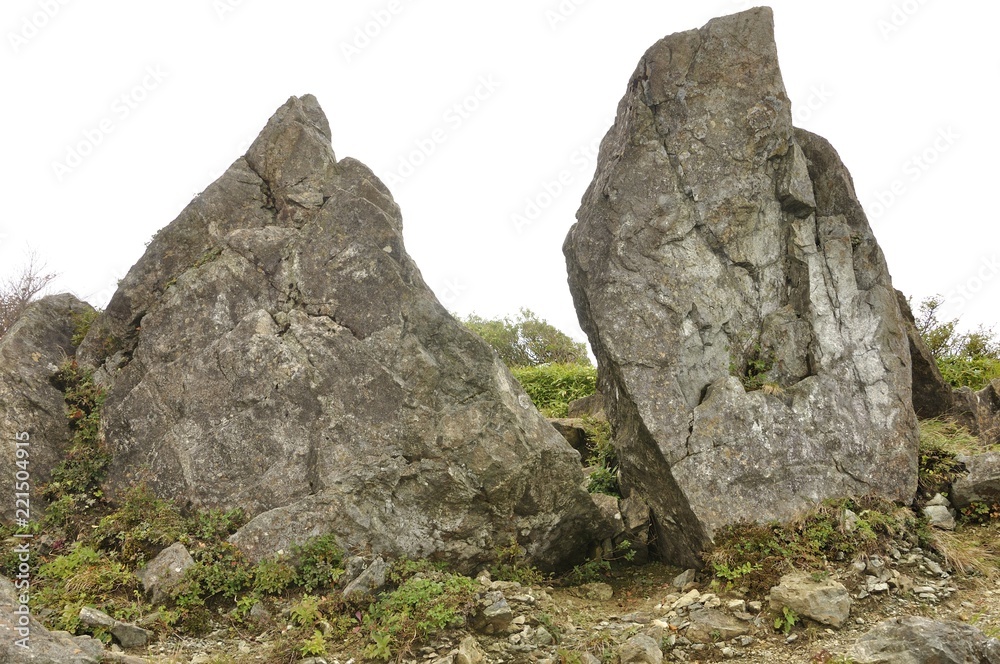 鬼ヶ岩ノ頭の巨岩