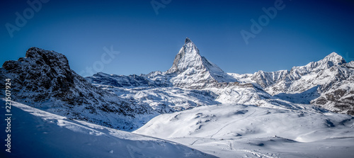 mountain range including matterhorn © Pritesh