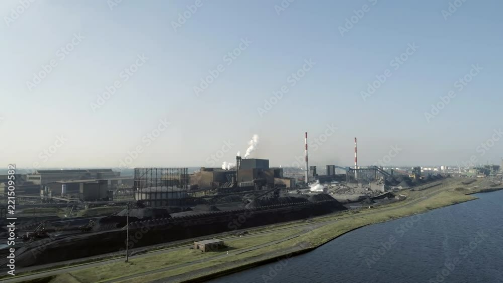 Industrial Plant and Ore Processing Facility With Port Industrial Plant and Ore Processing Facility With Port