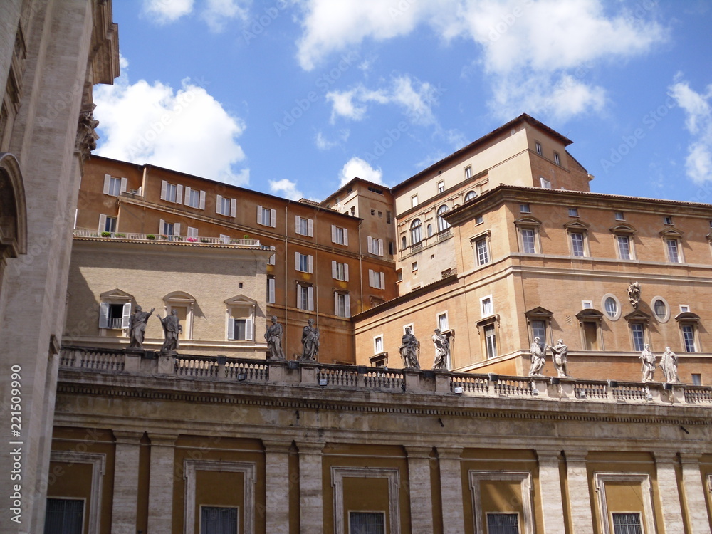 Obraz premium Building Lines Against The Sky