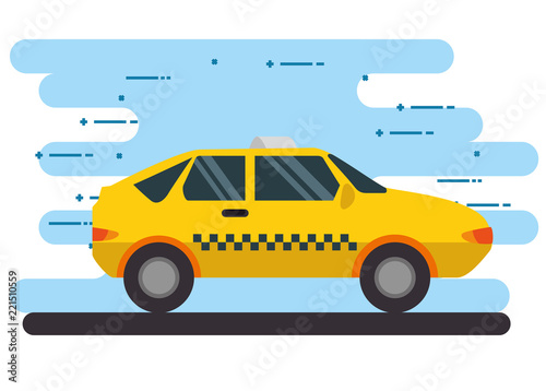 taxi transport public icon