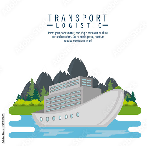 cruice ship travel icon
