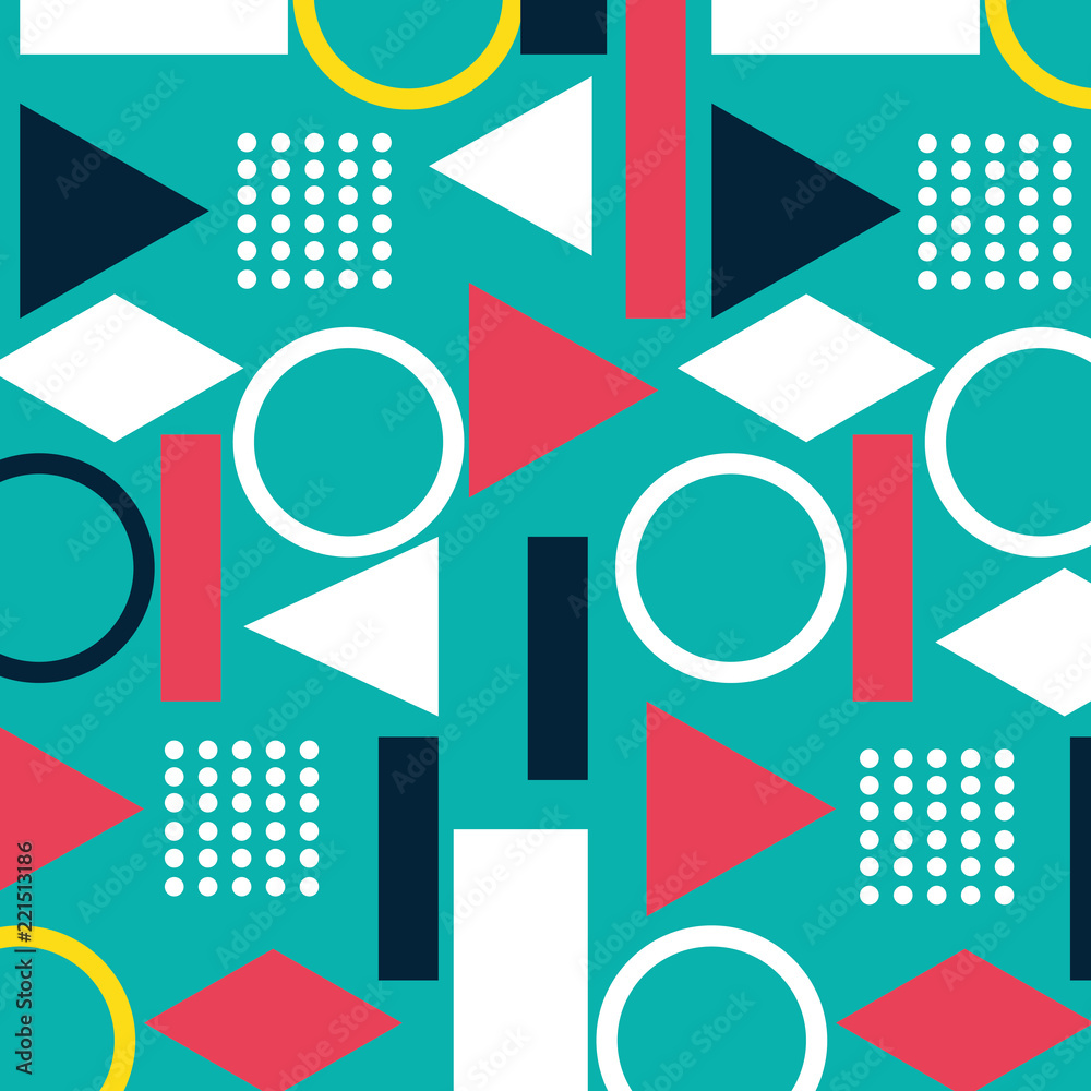geometric figures and colors pattern background geometric figures and colors pattern background