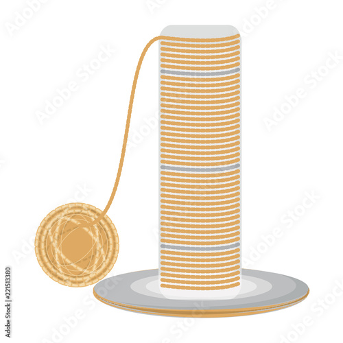 cat scratcher toy icon 