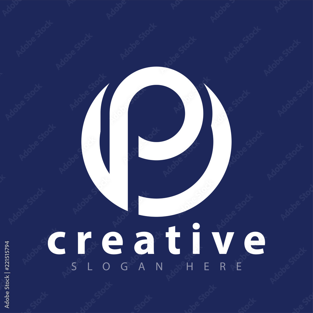 P letter logo icon vector template P letter logo icon vector template