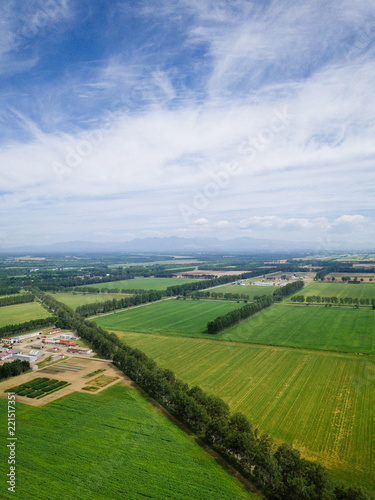 北海道の空撮