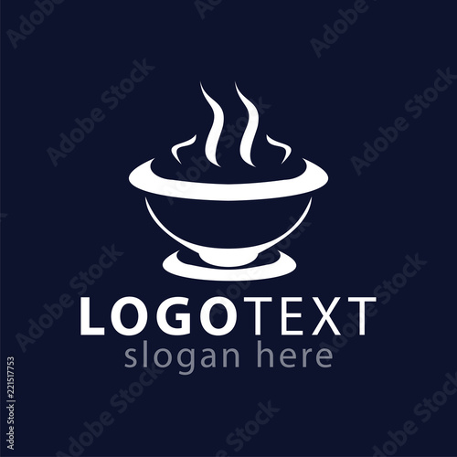 bowl logo icon vector template