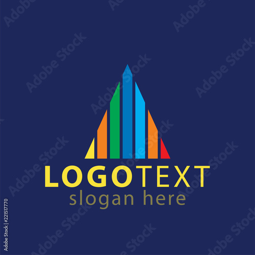 Triangle Logo icon vector template