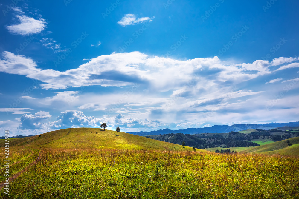 Obraz premium The mountains and hills. Altai
