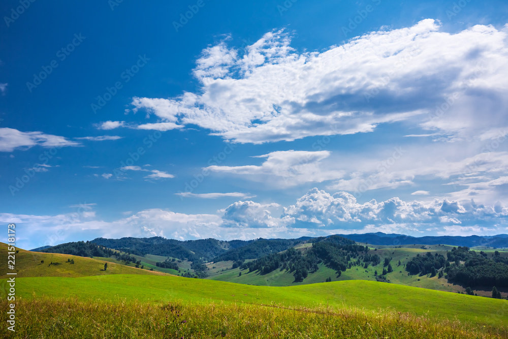 The mountains and hills. Altai The mountains and hills. Altai
