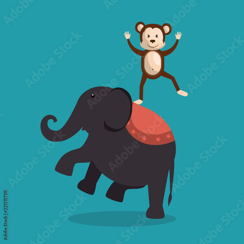elephant circus show icons