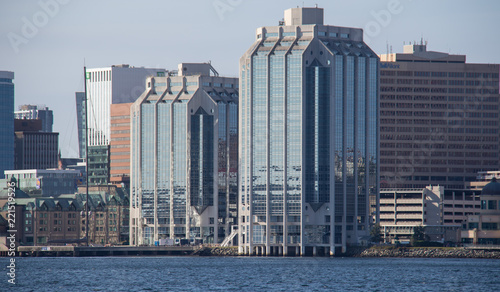 Halifax, city, skyline, glass buildings, concrete