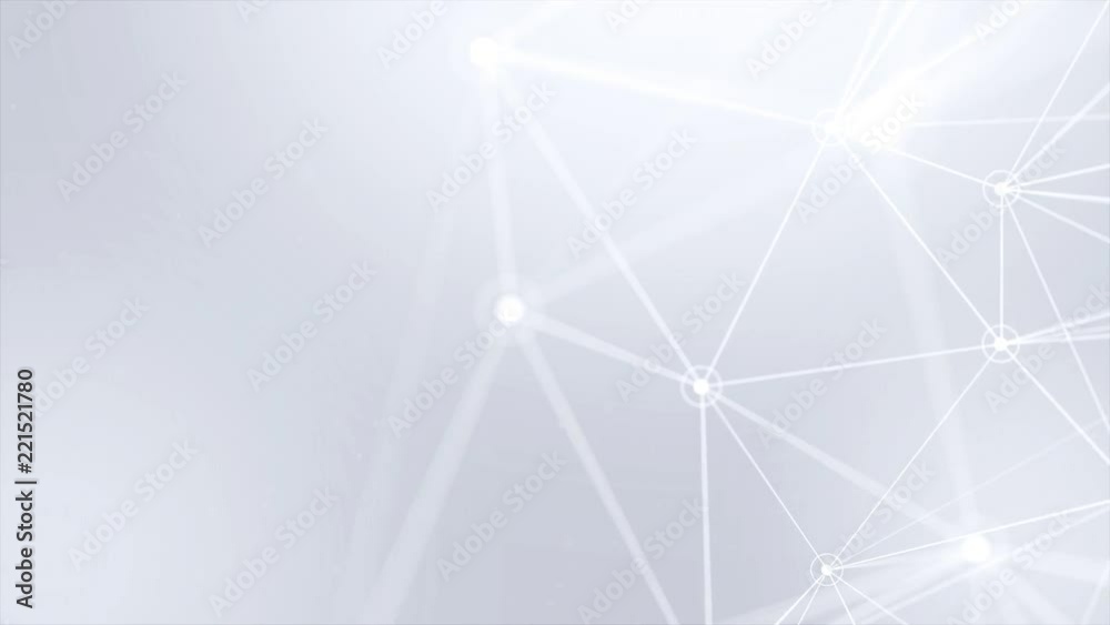 165. Crystal structure abstract modern polygonal motion background. Modern Futuristic Geometrical futuristic soft minimalist low poly polygonal shape triangle hi-tech Seamless Loop Background.