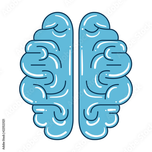 brain storm isolated icon