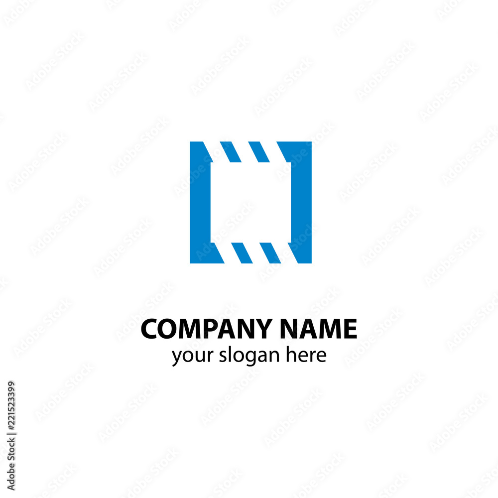 square logo design element, abstract logo design use square as element square logo design element, abstract logo design use square as element
