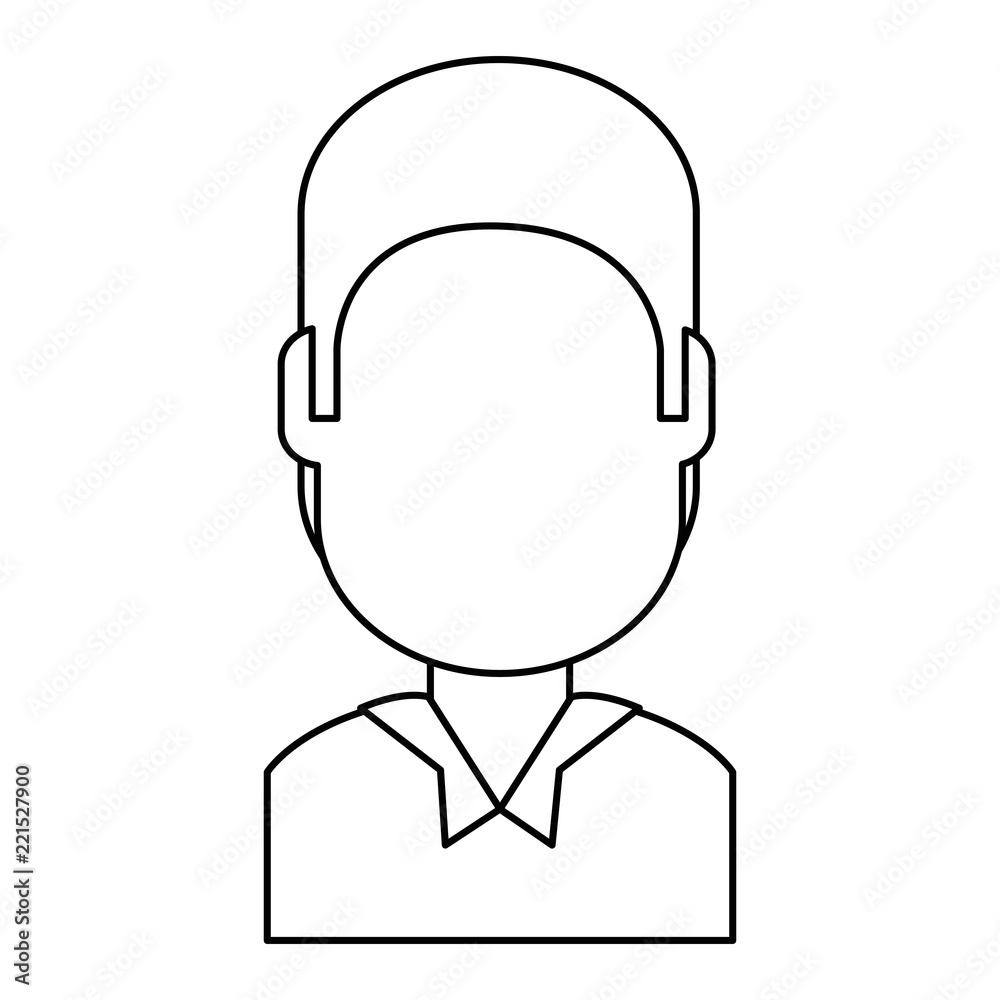 young man avatar character