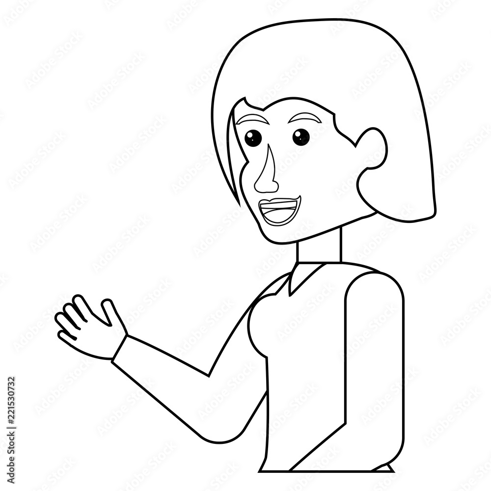 cartoon woman icon cartoon woman icon