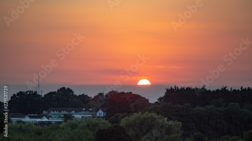 Sun Set across The Countryside © Matthew