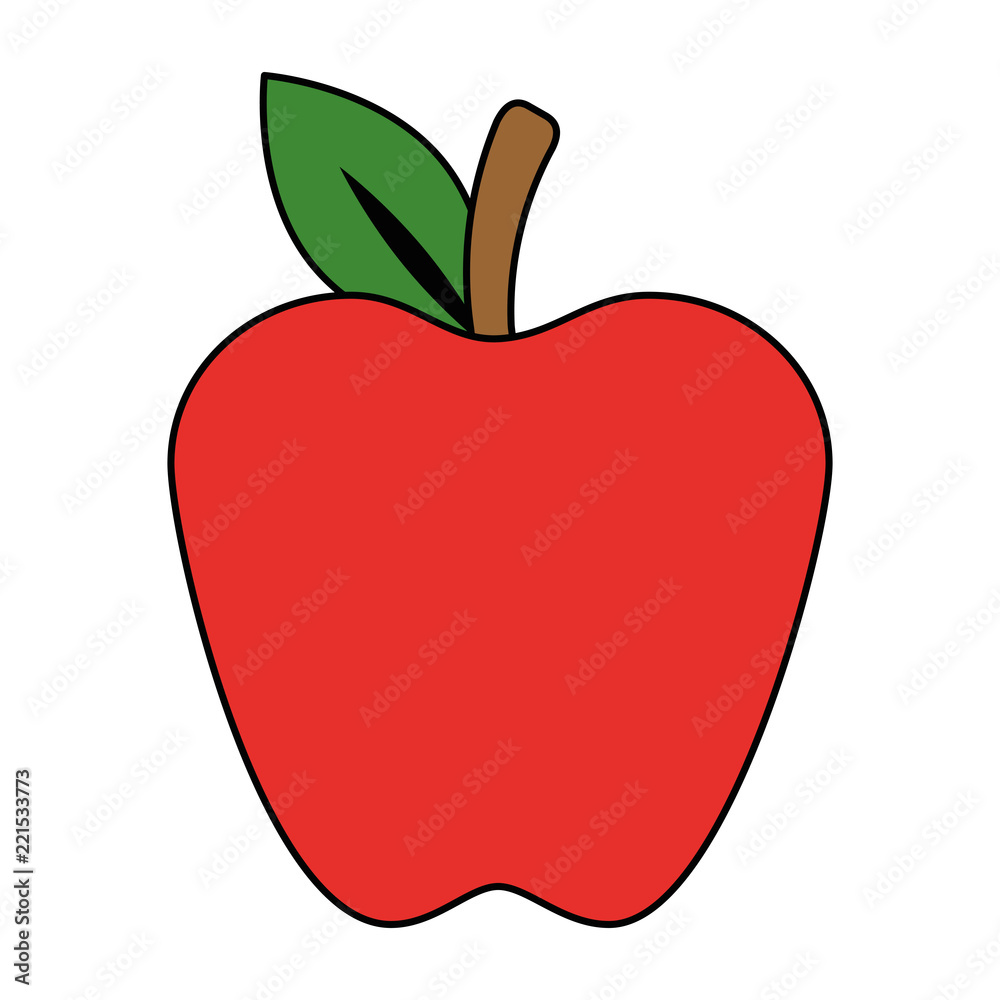 apple fresh fruit icon apple fresh fruit icon