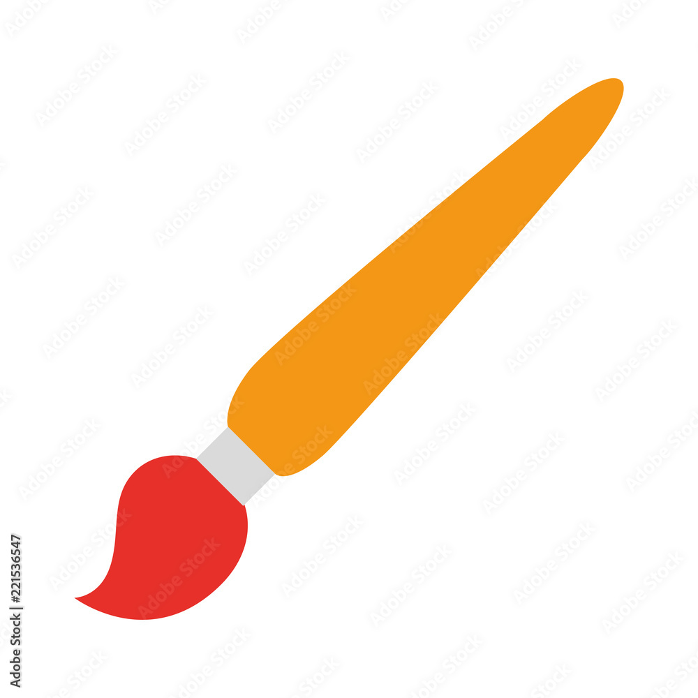 paint brush isolated icon paint brush isolated icon