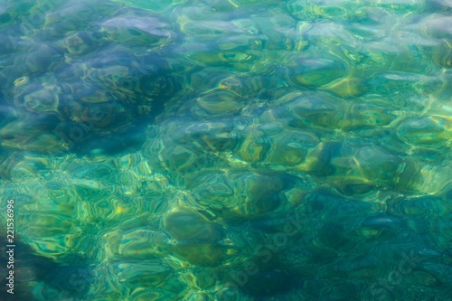Green underwater background  © Ольга Давыдова