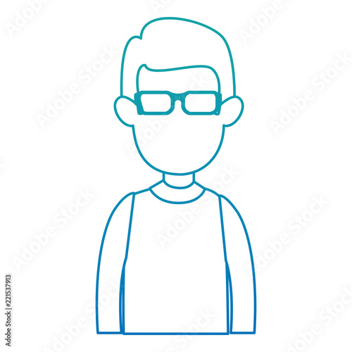 young man avatar character