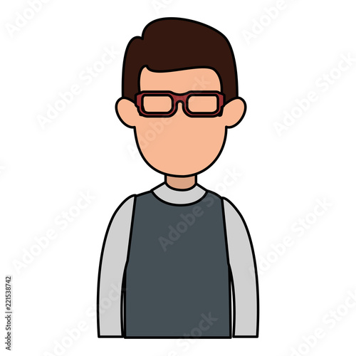 young man avatar character