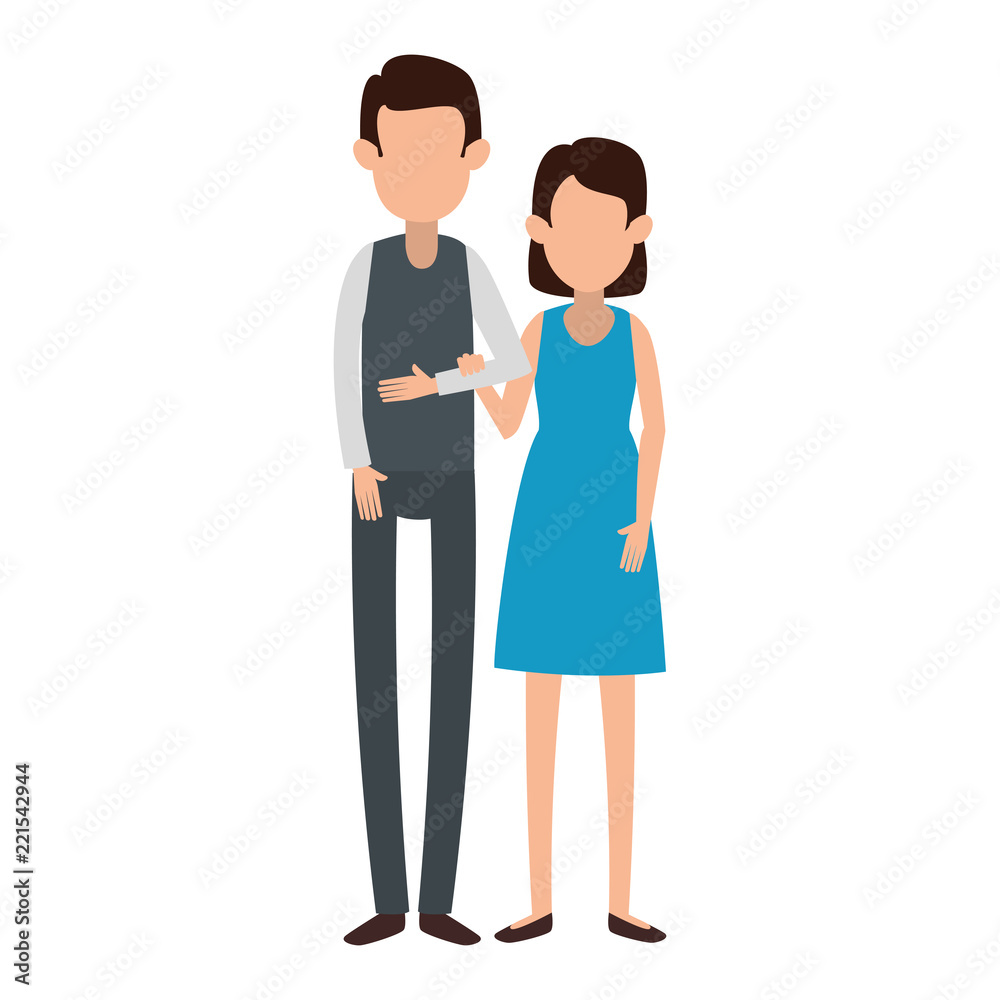 couple avatar characters icons couple avatar characters icons