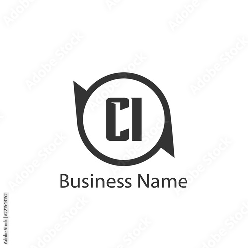 Initial Letter CI Logo Template Design Free Download Initial Letter CI Logo Template Design - GFXLoad