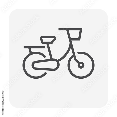 bike icon black