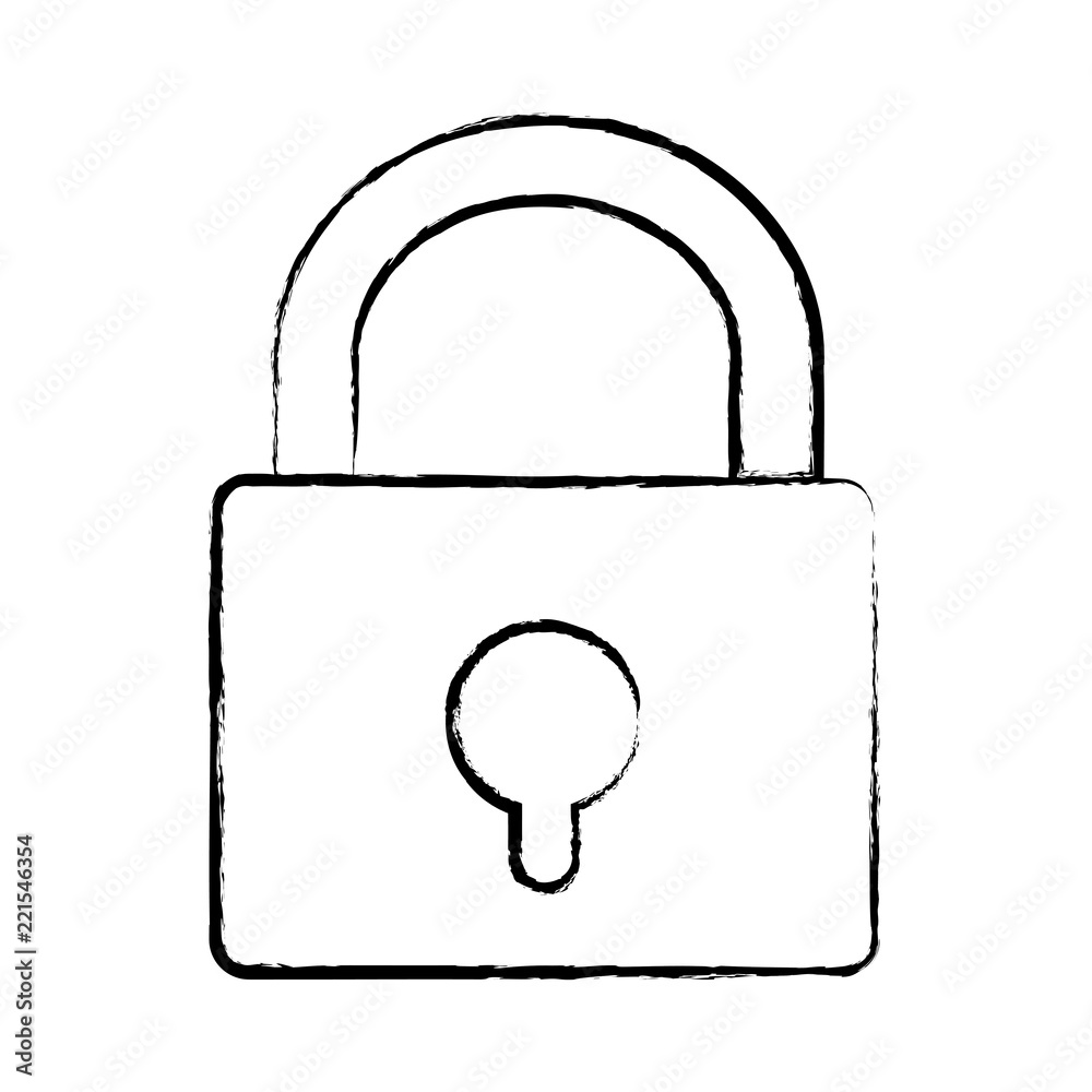 security padlock icon