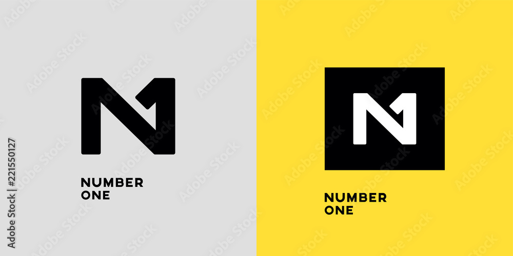 N 1 vector logo N 1 vector logo