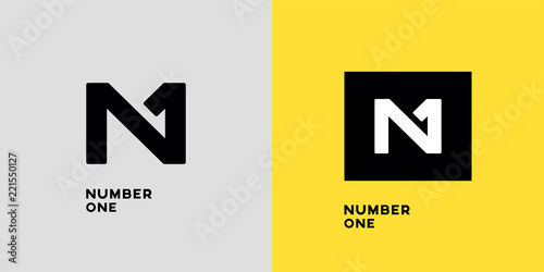 N 1 vector logo