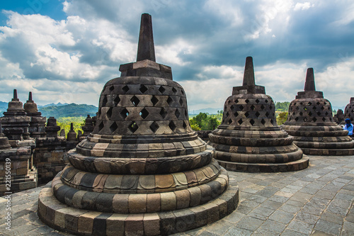 Borobudur Temple, Yogyakarta, Java, Indonesia.