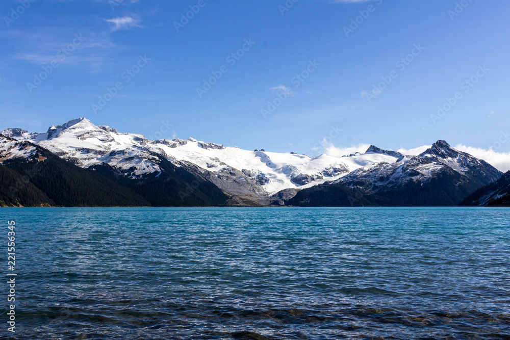 View from Garibaldi Lake,  Squamish, BC, Canada.