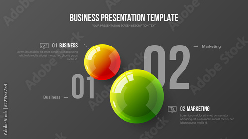 Amazing business infographic presentation vector illustration concept. Corporate marketing analytics data report creative design layout. Company statistics information graphic visualization template.
