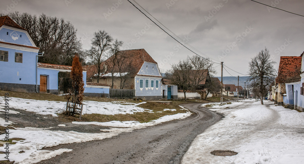 Romanian village Viscri