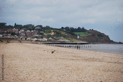 Leysdown-on-sea beach front, England