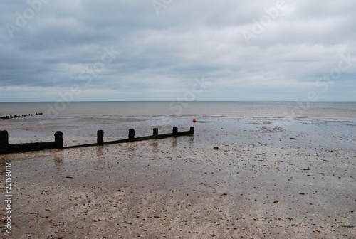 Leysdown-on-sea beach front  England