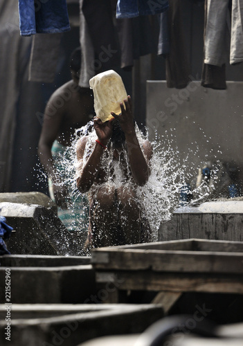 Bathing photo