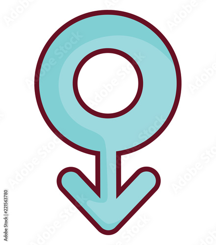 male gender symbol icon 