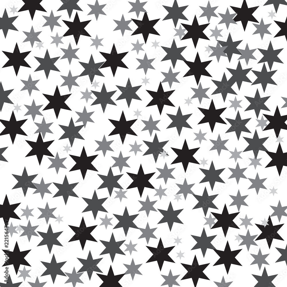 black stars pattern- vector illustration black stars pattern- vector illustration