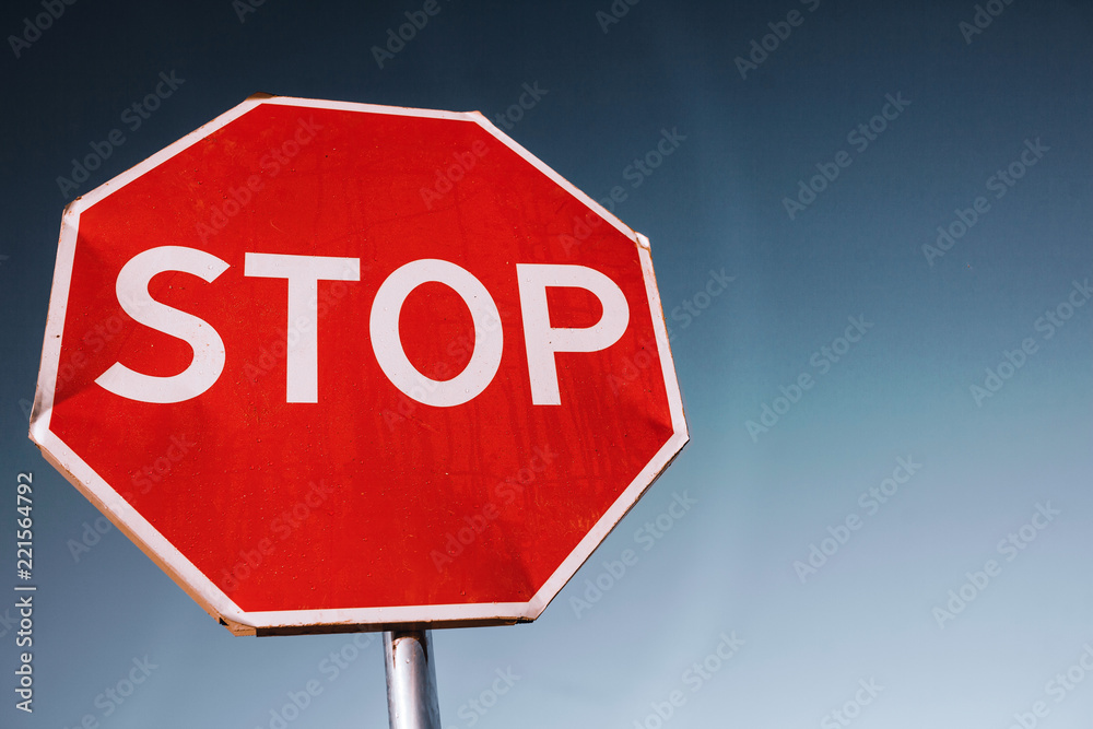 stop sign