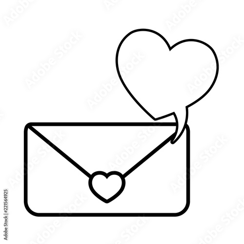 envelope with heart icon